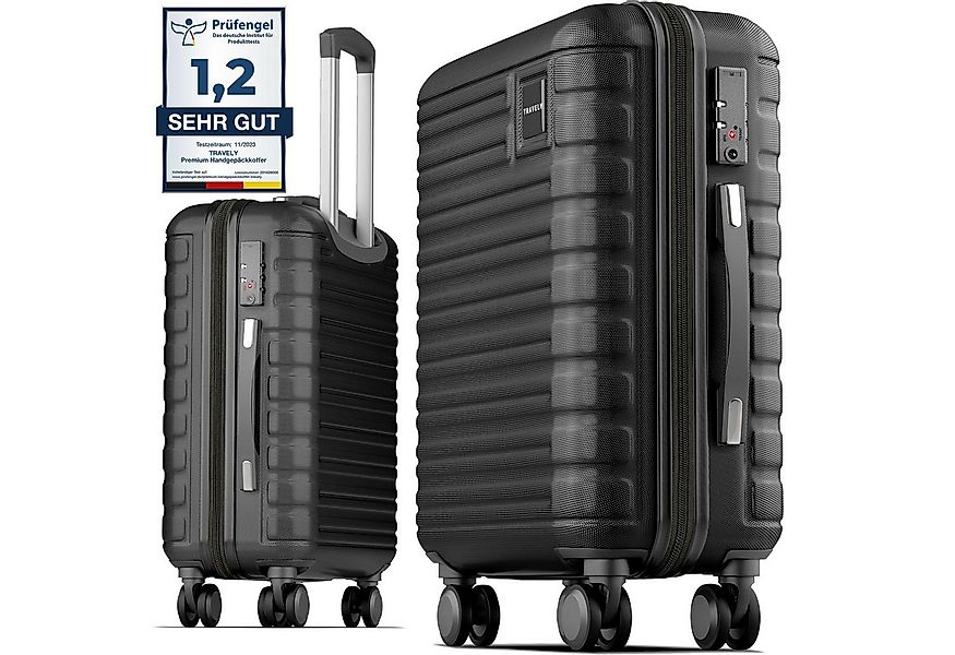 Travely Koffer Polycarbonat Handgepäck Koffer 55x40x20cm - für Ryanair Luft günstig online kaufen