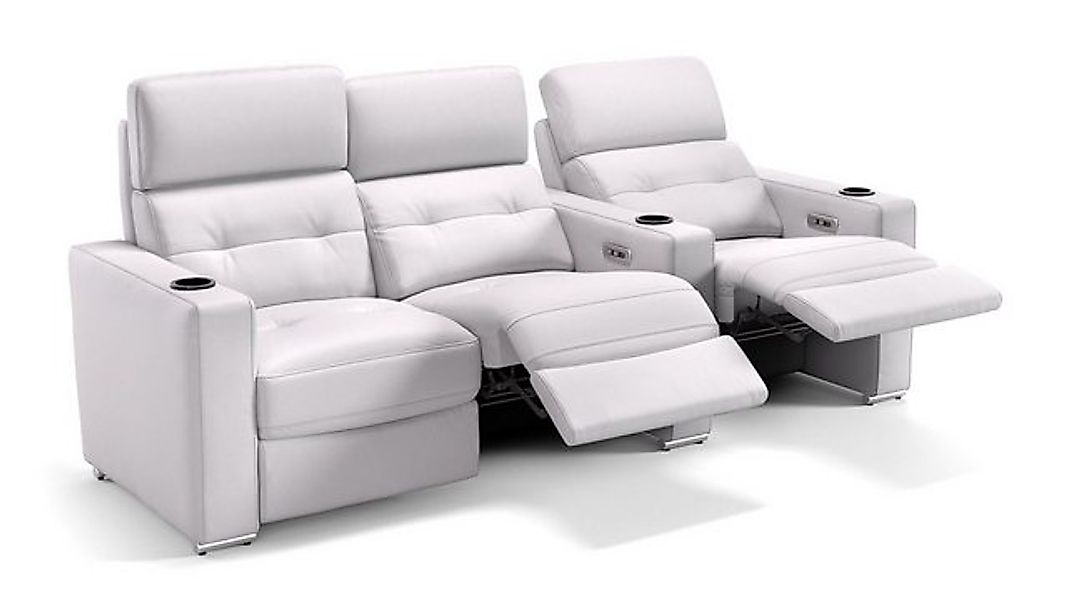 Sofanella 3-Sitzer Leder BARI, Relaxcouch, Designersofa, Designer Sofa, 3er günstig online kaufen