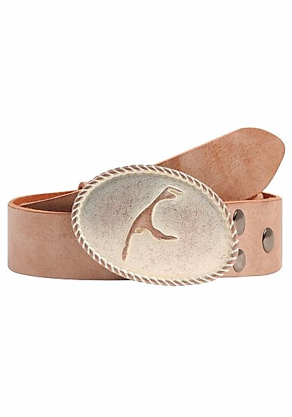 Rettungsring Gürtel Ledergürtel mit austauschbarer Schließe "Sylt Rosa" günstig online kaufen