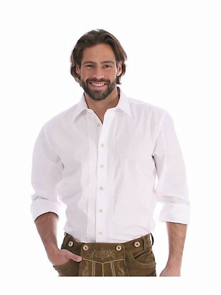 Almsach Trachtenhemd Trachtenhemd Klassiker ASCAN Hemdkragen weiss (Reg günstig online kaufen