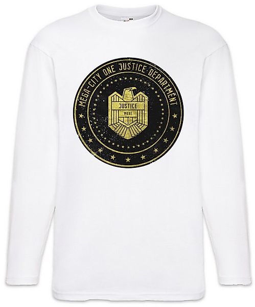 Urban Backwoods Langarmshirt Mega City One Justice Dept Logo II Langarm T-S günstig online kaufen