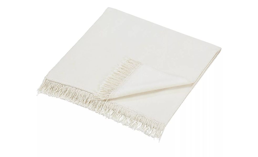 LAVIDA Sesselläufer  Uni - beige - 60% Baumwolle, 40% Polyacryl - 50 cm - S günstig online kaufen