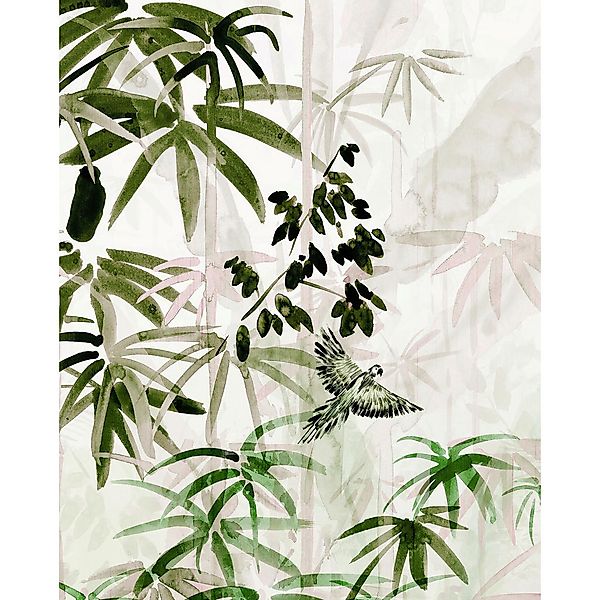 Komar Poster Bamboo Forest Bambus B/L: ca. 40x50 cm günstig online kaufen