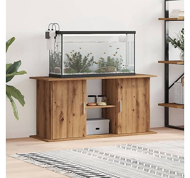 vidaXL Aquariumunterschrank Aquariumständer Artisan-Eiche 121x41x58 cm Holz günstig online kaufen