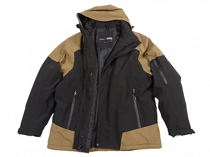 marc & mark Winterjacke Leichte Funktions- Winterjacke in Übergrößen, sand günstig online kaufen