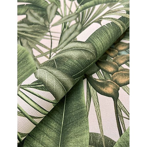 Newroom Vliestapete Bamba Green Dschungel Modern FSC® günstig online kaufen