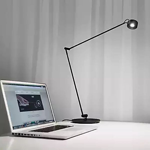 Absolut Lighting Basica Task Tischleuchte LED, schwarz günstig online kaufen