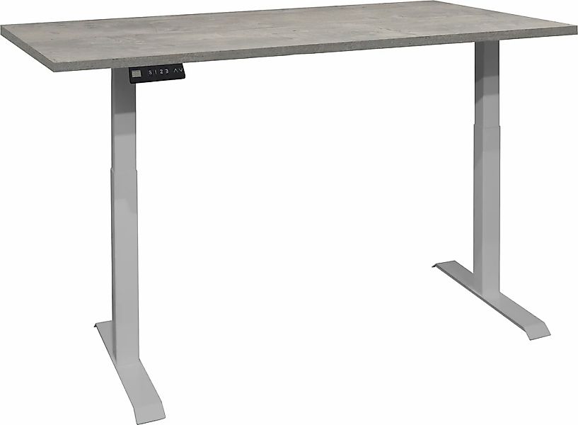 Mäusbacher Schreibtisch "Big System Office", Breite 140 cm, elektrisch höhe günstig online kaufen