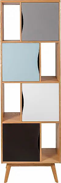 Woodman Bücherregal »Avon«, Höhe 191 cm, Holzfurnier aus Eiche, schlichtes günstig online kaufen
