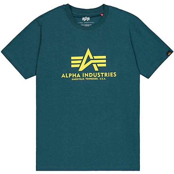 Alpha Industries  T-Shirt Basic T-Shirt BL - deep petrol günstig online kaufen