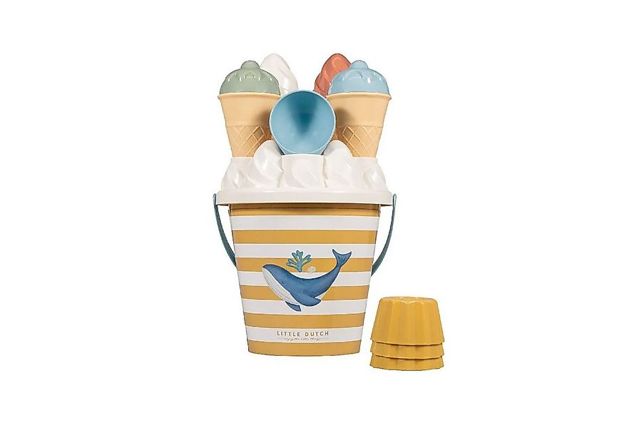 LITTLE DUTCH Sandform-Set Little Dutch Ocean Dreams Blau Sandspielzeug 14-t günstig online kaufen
