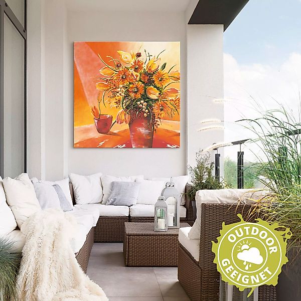 Artland Wandbild "Blumenstrauß in Vase I", Blumen, (1 St.), als Alubild, Ou günstig online kaufen