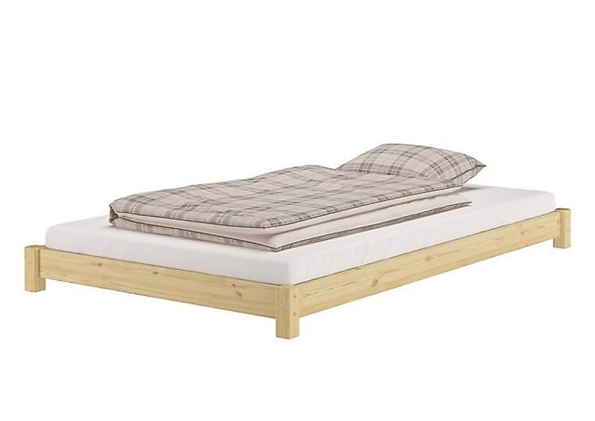 ERST-HOLZ Bett Breites flaches Futonbett Einzelbett günstig online kaufen