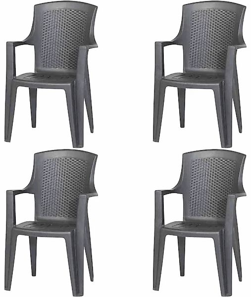 Progarden Gartensessel »Eden, TOPSELLER!« Set, 4x Stapelsessel, OTTOs Choic günstig online kaufen