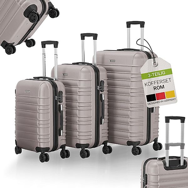 Juskys Trolleyset Rom, 4 Rollen, (3 günstig online kaufen