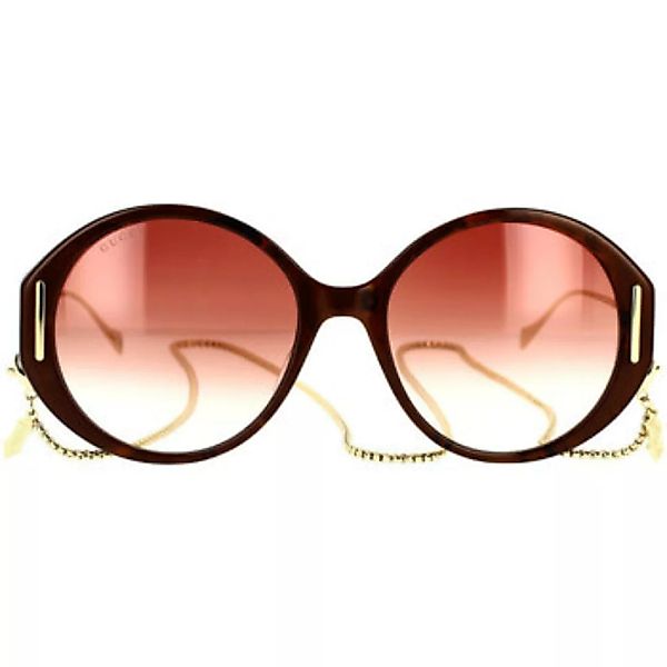 Gucci  Sonnenbrillen GG1202S 004 Sonnenbrille mit Kette günstig online kaufen
