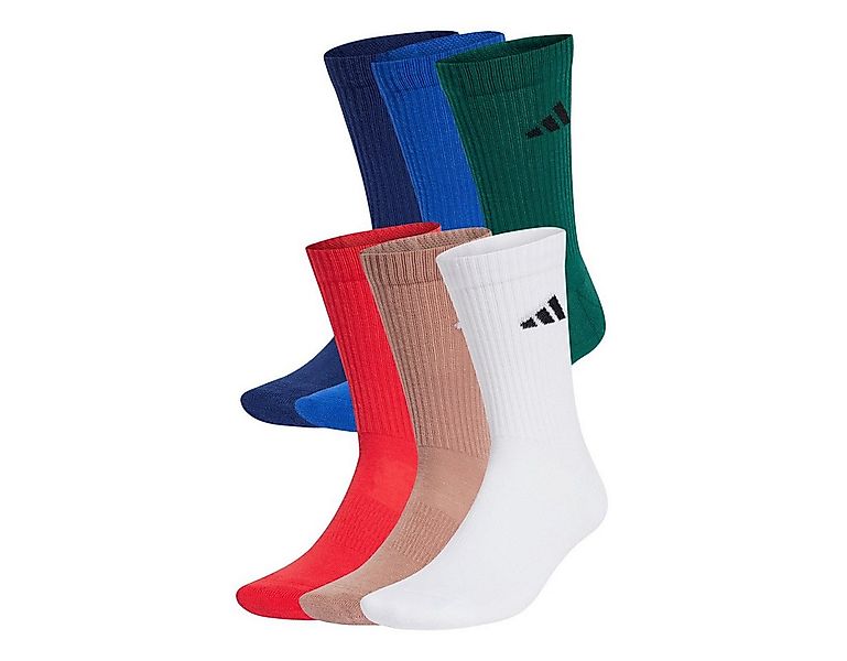 adidas Performance Sportsocken Crew Cushioned sortiert - 6 Paar günstig online kaufen