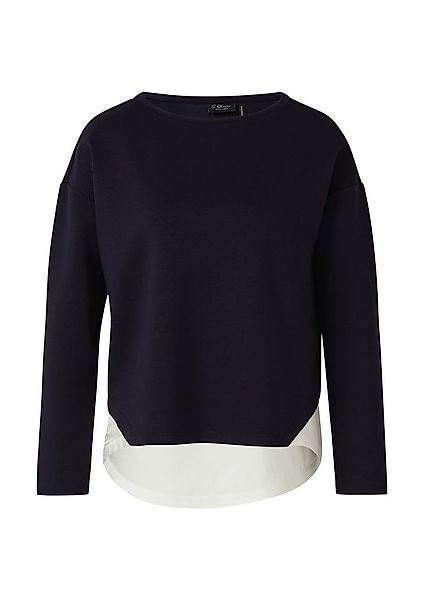 s.Oliver Sweatshirt Sweatshirt Scuba-Sweatshirt in Layering-Optik günstig online kaufen