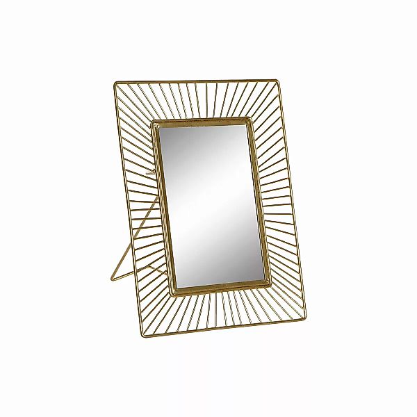 Fotorahmen Dkd Home Decor Kristall Golden Eisen (17 X 4 X 22 Cm) günstig online kaufen
