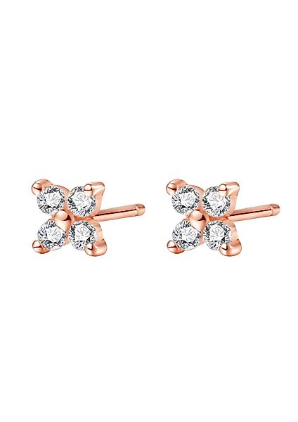 Hey Happiness Paar Ohrstecker Gänseblümchen Kristalle, günstig online kaufen