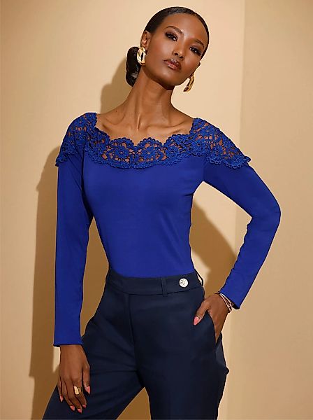 creation L Langarmshirt "Modal-Shirt", 1 Stk. günstig online kaufen