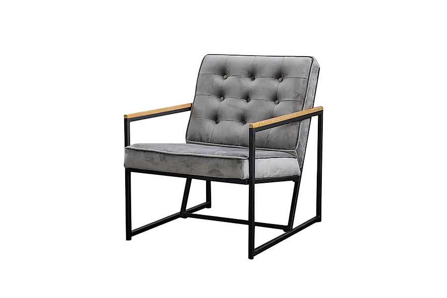 KAWOLA Sessel ARLY, Stoff Velvet verschiedene günstig online kaufen