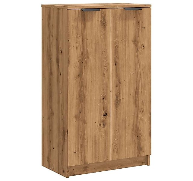 vidaXL Schuhschrank Schuhschrank Artisan-Eiche 59x35x100,5 cm Holzwerkstoff günstig online kaufen