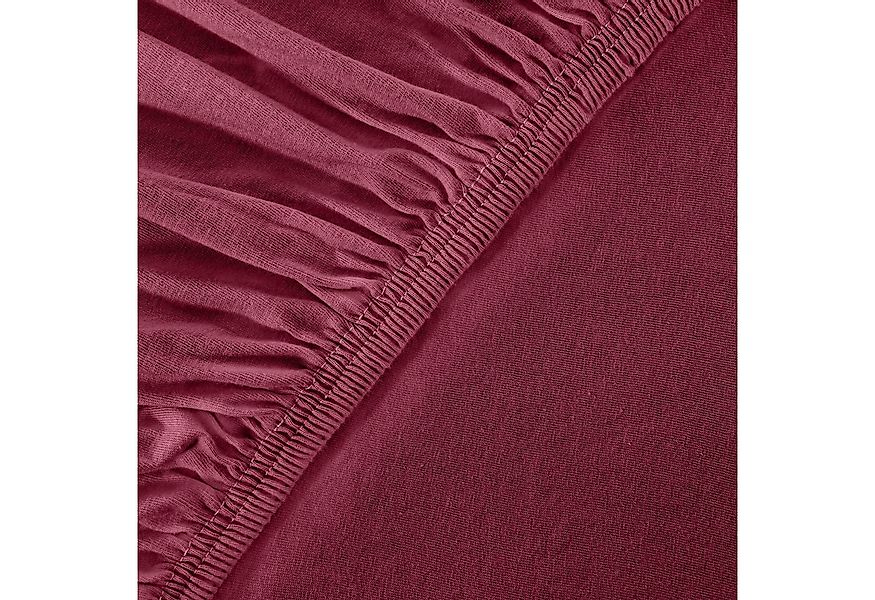 leevitex® Spannbettlaken Topperbezug Premium 170, Gummizug: Rundum-Gummizug günstig online kaufen