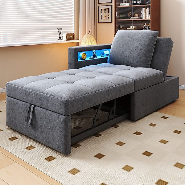 Odikalo Chaiselongue Loungesofa Freizeitsofa Polstersofa Verstellbar günstig online kaufen