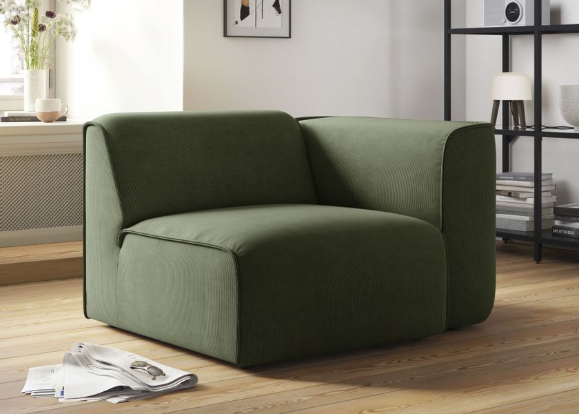 RAUM.ID Sessel Sofa-Eckelement, Maße B/T/H: 109/97/46 günstig online kaufen