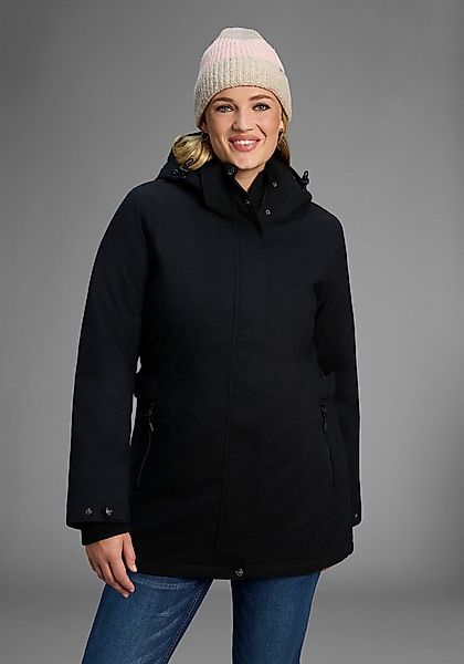 Polarino Funktionsparka Große Größen, Winterjacke, wasserabweisend, winddic günstig online kaufen