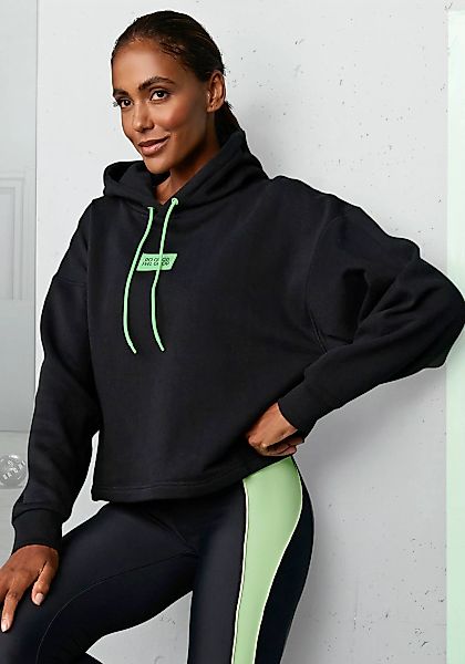 LASCANA ACTIVE Hoodie -Kapuzensweatshirt im Oversized-Look günstig online kaufen