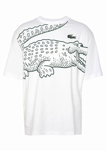Lacoste T-Shirt T-SHIRT mit Logodruck und Stickerei günstig online kaufen