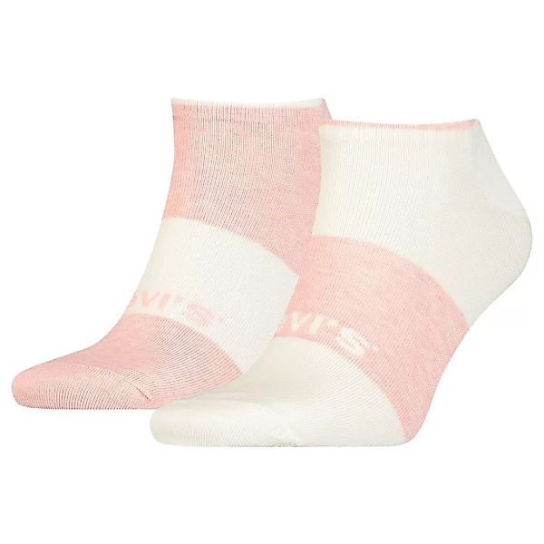 Levi´s ® Low Cut Plant Based Dyeing Socken 2 Paare EU 43-46 Pink Combo günstig online kaufen