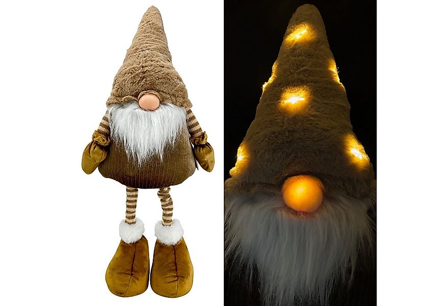 Online-Fuchs Weihnachtsfigur süßer Wichtel mit Zipfelmütze, Teleskopbeinen günstig online kaufen
