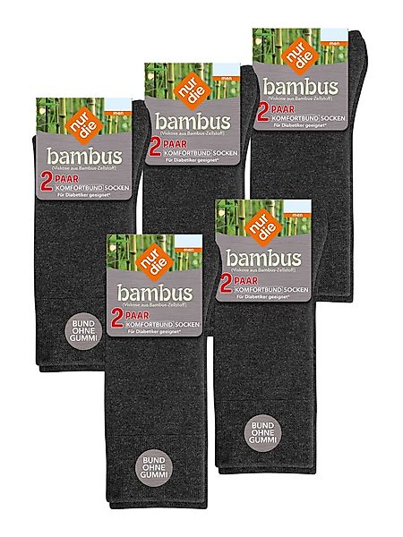 Nur Die Freizeitsocken Komfortbund Socken Viskose günstig online kaufen