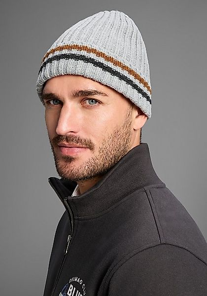 Man's World Strickmütze mit wärmenden Fleecefutter - NEW günstig online kaufen