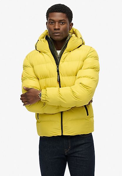 Superdry Steppjacke "HOODED SPORTS PUFFER JACKET", mit Kapuze günstig online kaufen