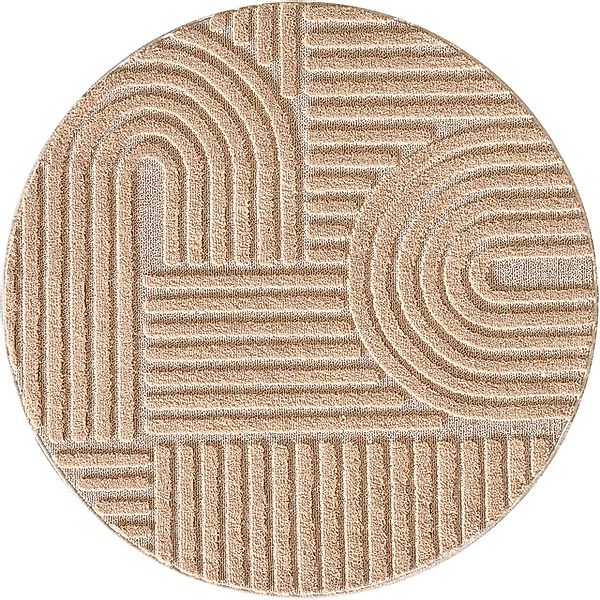 Ayyildiz Teppiche Designteppich »ART 1121 Boho Design« rund 20 mm Höhe auch günstig online kaufen