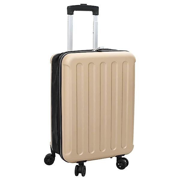 vidaXL Trolley Koffer mit Schloss Champagner günstig online kaufen