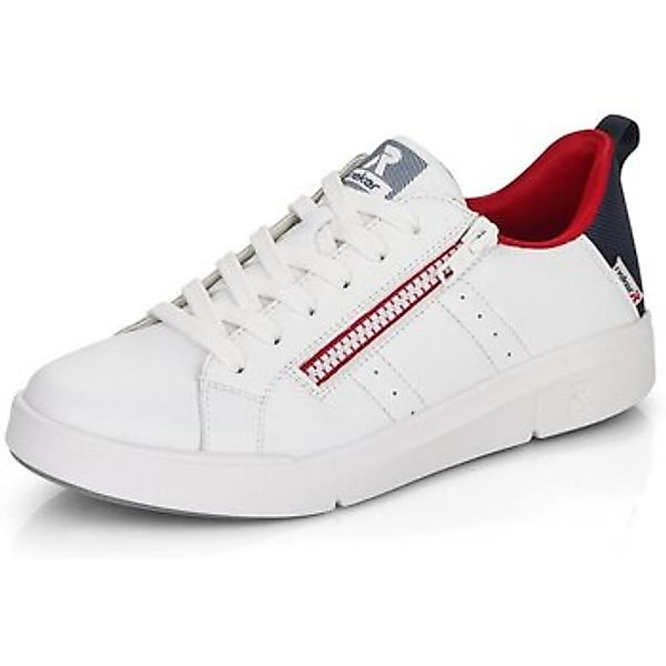 RIEKER Sport Sneaker, Schnürung und Reißverschluss, Freizeitschuh, Halbschu günstig online kaufen