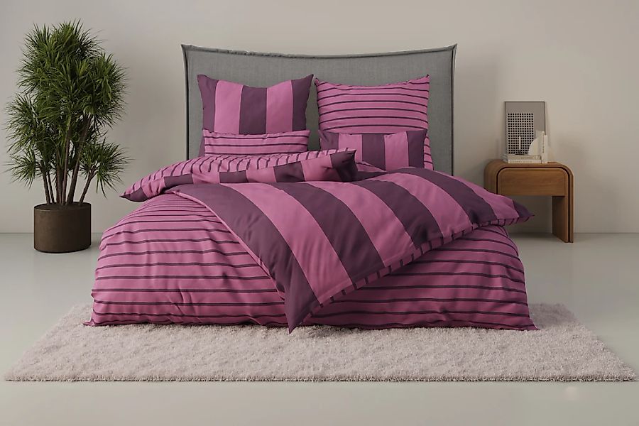 OTTO home Bettwäsche "Sari" 2 in verschiedenen Qualitäten, moderne Bettwäsc günstig online kaufen