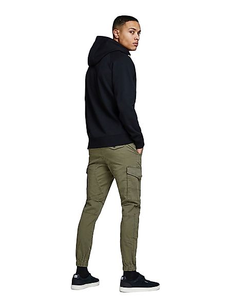 Jack & Jones Herren Cargohose JPSTPAUL JJFLAKE AKM 542 ASPHALT -Tapered Fit günstig online kaufen