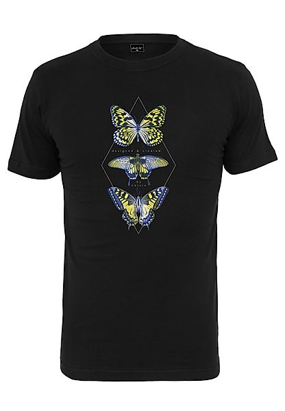 MisterTee T-Shirt "MisterTee Herren Butterfly Night Tee", (1 tlg.) günstig online kaufen