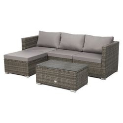 SVITA Gartenlounge-Set QUEENS, (Set, variable Lounge-Garnitur günstig online kaufen