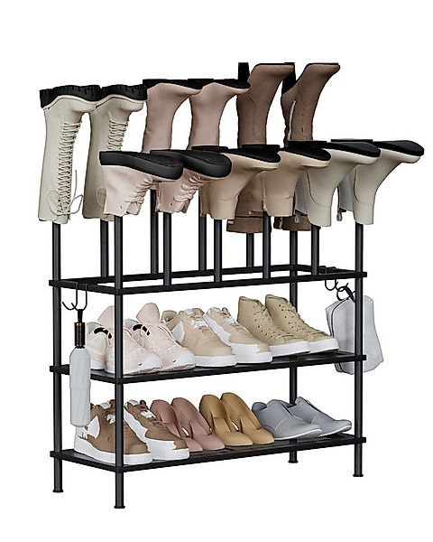 Oak&Tea Schuhregal 2-in-1 Schuh- und Stiefelregal, flexibel kombinierbar, 3 günstig online kaufen