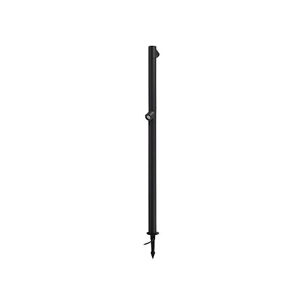 Lindby LED Außenleuchte Luzian 10025705 Modern in Schwarz aus Metall 2-flam günstig online kaufen