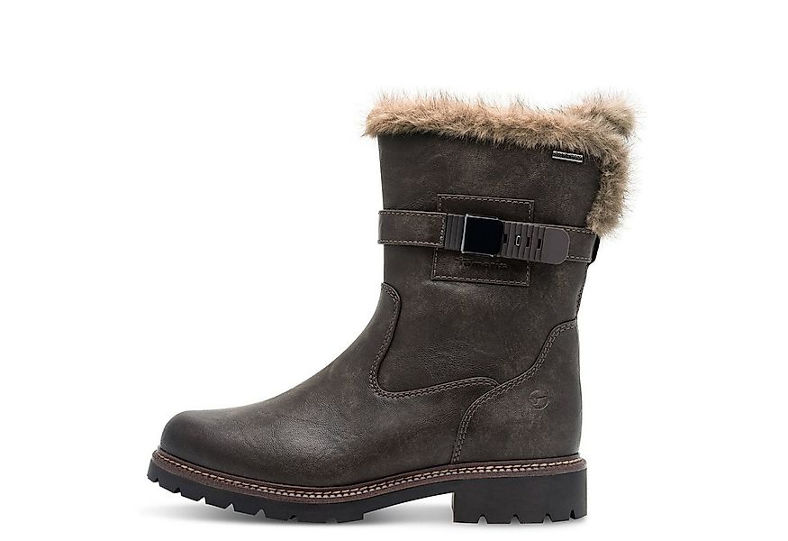 Tamaris Winterstiefelette, Blockabsatz, Winterboots mit Zierriegel und Inne günstig online kaufen