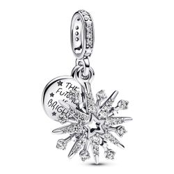 Pandora Kettenanhänger Charm- Silber Funkelndes Feuerwerk günstig online kaufen