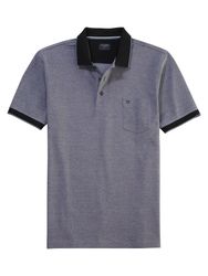 OLYMP Poloshirt Casual Two-Tone Piqué, Seitenschlitzen günstig online kaufen